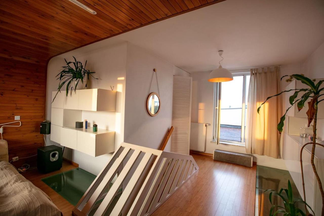 Dwupoziomowy, Rodzinny Apartament. Ochrona, Garaz. Warschau Buitenkant foto