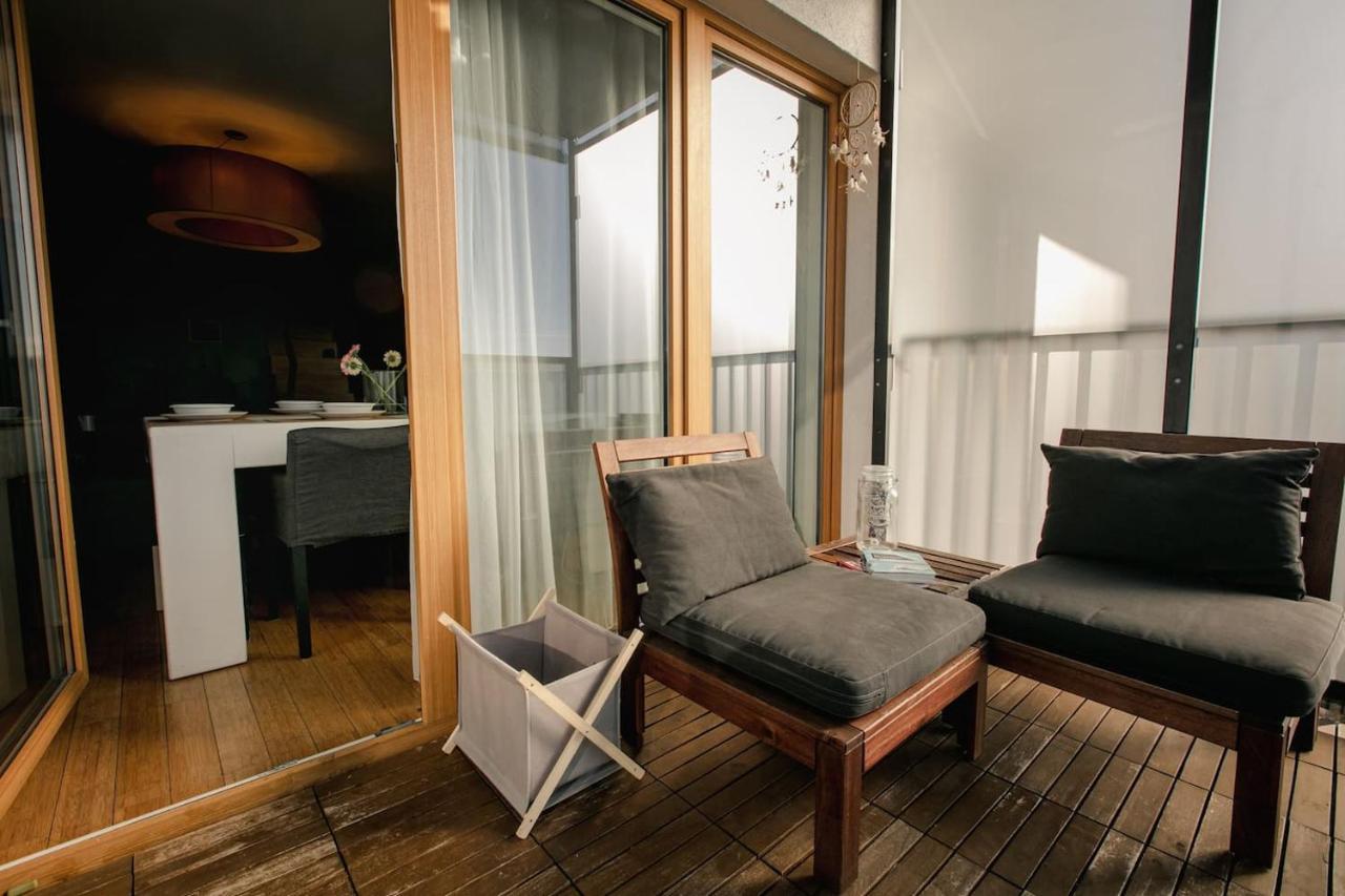 Dwupoziomowy, Rodzinny Apartament. Ochrona, Garaz. Warschau Buitenkant foto
