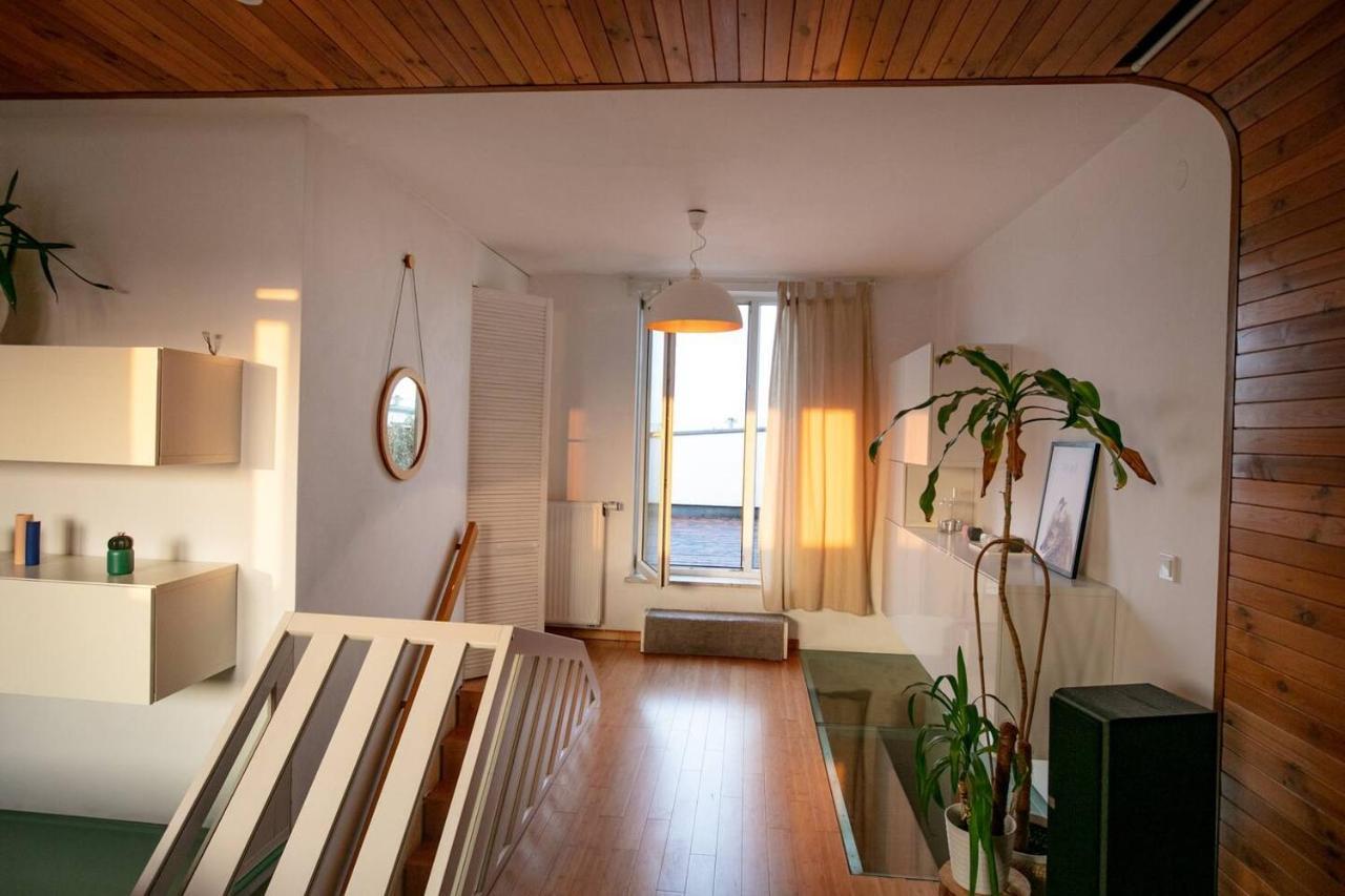 Dwupoziomowy, Rodzinny Apartament. Ochrona, Garaz. Warschau Buitenkant foto